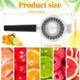 thumbnail image 2 of Lemon Squeezer Stainless Steel Hand Press Lemon Lime Juicer Press Non-Slip Grip Design Ergonomic Manual Lemon Squeezer, 2 of 9