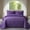 Dark purple, variant on Plain Color Ultrasonic Embossed Bedspread Set - 2/3PCS (1 Quilt+1/2 Pillowcases), Gentle Skin-Friendly, Fade Resistant, Multi-Scenario Use, Machine Cleanable(Dark grey,Twin)