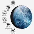 thumbnail image 4 of Abstract Ice Art Pattern Polyester Universal Spare Wheel Tire Cover Wheel Covers for Trailer RV SUV Truck Camper, 4 of 5