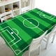 thumbnail image 1 of Manteles rectangulares con estampado de campo de fútbol de hierba, decoración de fiesta de mesa, antimanchas mantel impermeable, cubierta de mesa qym unisex, 1 of 2
