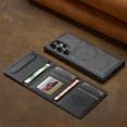 thumbnail image 6 of For Samsung Galaxy S24 Ultra S24 Plus S24FE Phone Case Wallet Case with Card Holder Magnetic For Samsung Galaxy S24 Ultra Leather Phone Cases, 6 of 11