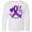 AA-White, variant on Inktastic Love, Care, Cure Cystic Fibrosis Awareness Purple Ribbon Long Sleeve Youth T-Shirt