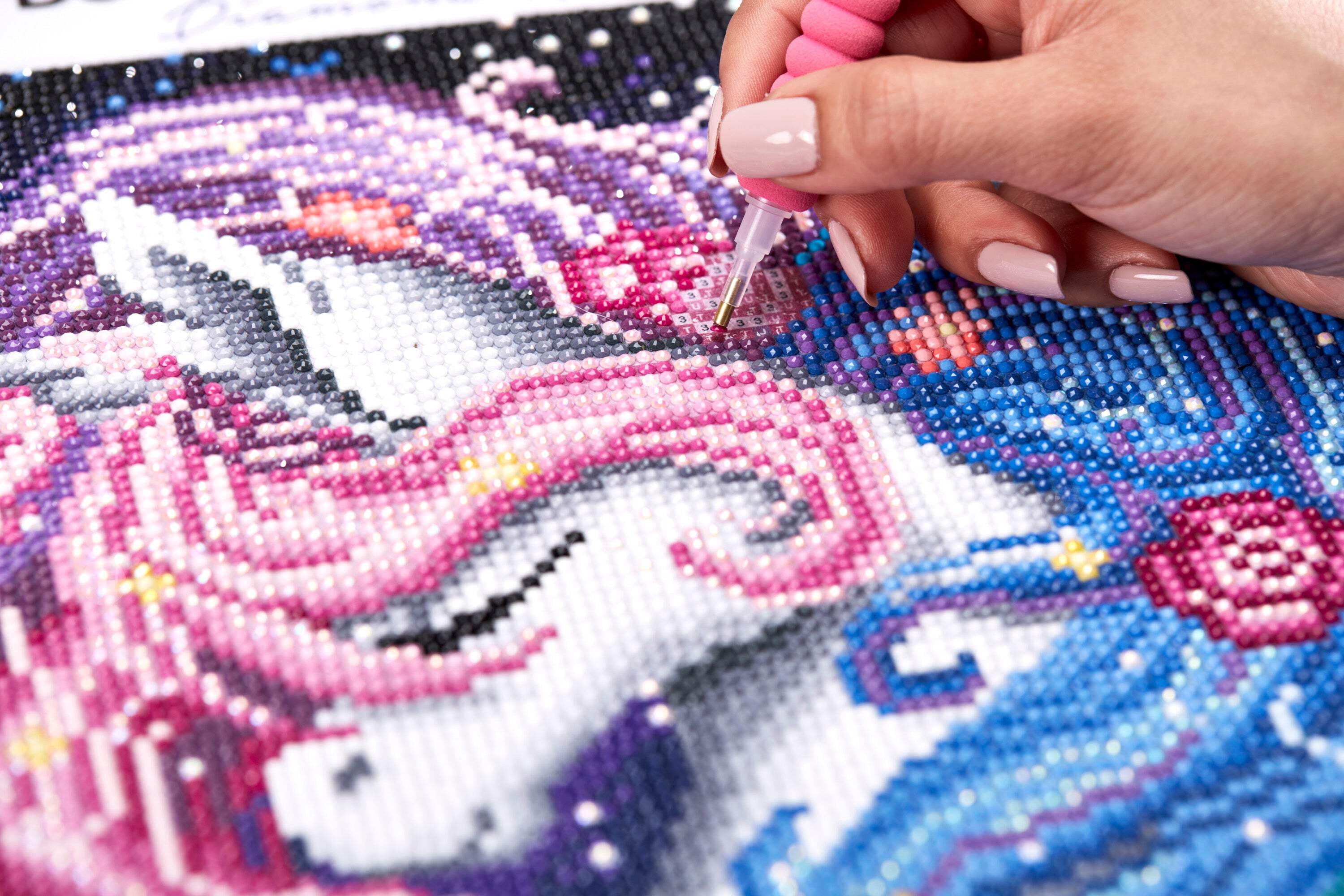 DIAMOND ART CLUB Aurora the Unicorn Diamond Painting Kit