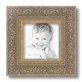 thumbnail image 2 of ArtToFrames 6" x 6" Majestic  Silver Picture Frame, 6x6 inch Gold Wood Poster Frame (WOM-5121),  Pack, 2 of 7