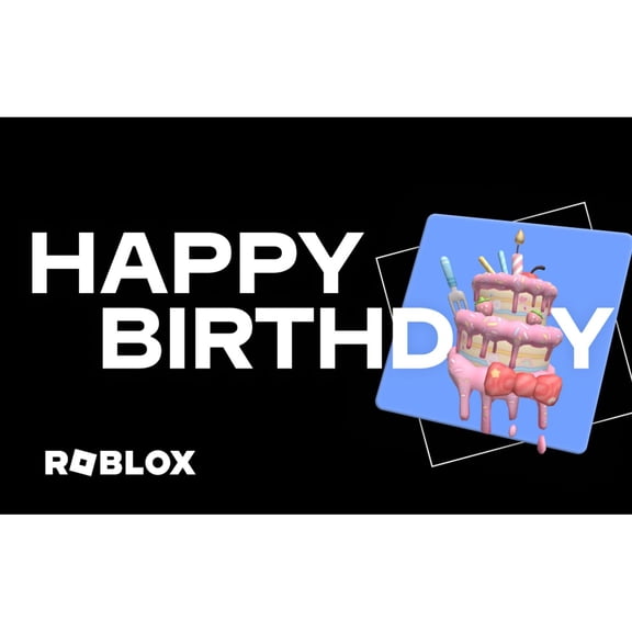 Roblox $25 eGift Card - Happy Birthday [Digital]