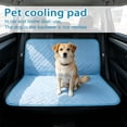 thumbnail image 4 of Cooling Mat for Dogs, Cooling Mat for Cats, Gel Cooling Mat for Dogs, Barkley Cooling Mat, 48X30 In, Rabbit Cooling Mat, Xl Cooling Mat for Dogs, Outdoor Use, Light Blue, 1 Pc, 4 of 4