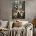 thumbnail image 5 of Jesus and Lamb Canvas Wall Art Jesus Running After Lost Lamb Picture Christian Wall Art Decor Jesus Canvas Print Christian Home Decor Christian Posters Jesus Pictures for Bedroom 12"X16", 5 of 6