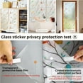 thumbnail image 5 of Window Privacy Film Frosted Privacy Static Cling Window Film, UV Blocking Decorative Stained Glass Sticker For Front Door Bathroom, 5 of 6