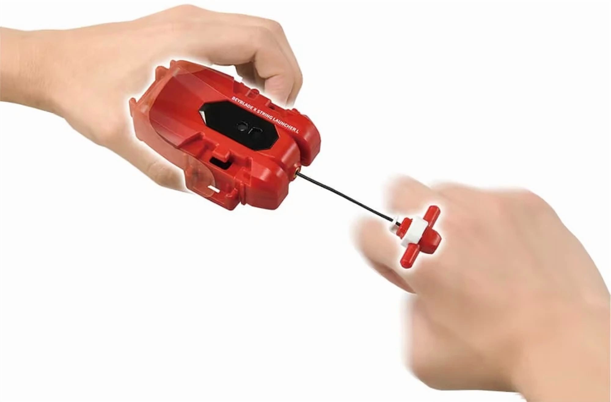 Takara Tomy Beyblade X Red String Left Spin Launcher BX-47