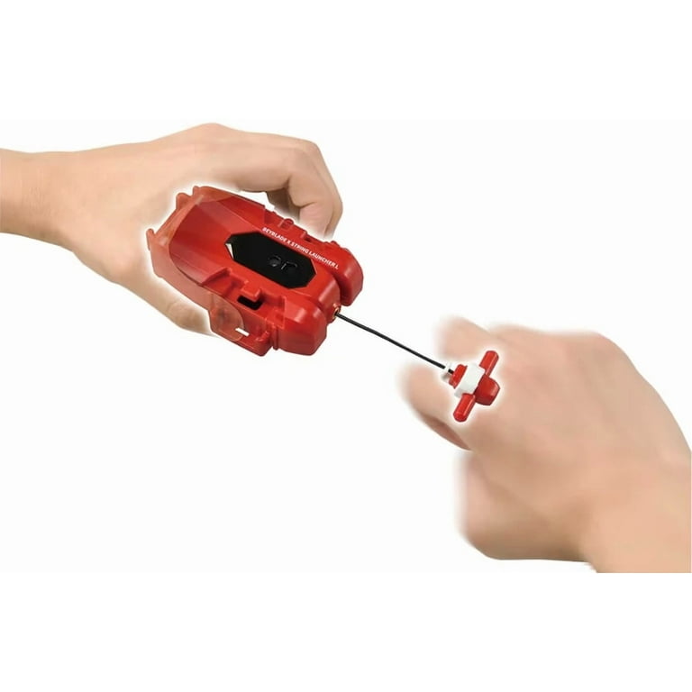 Takara Tomy Beyblade X Red String Left Spin Launcher BX-47