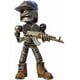 thumbnail image 1 of Scrap Metal Standing Warrior - Handmade Piston Man, Creative Wars Action Resin Figure, 1 of 4