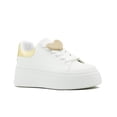 thumbnail image 4 of Tenis Para Dama Caterina 2012 Suela Plataforma Blanco Oro 24.5, 4 of 6