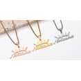 thumbnail image 5 of Custom Crown Name Necklace Personalized Choker Custom Name Lobster Clasp Necklace Handmade Nameplate Pendant Necklaces, 5 of 5