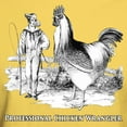 thumbnail image 3 of CafePress - Chicken Wrangler T Shirt - Men's Classic Graphic T-Shirt, 3 of 4