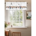 thumbnail image 2 of Bird Window Valances for Kitchen, Row Of Birds Vintage Watercolor Rod Pocket Valances Windows Treatments Curtains for Living Room Bathroom Bedroom Decoration 42" x 12", 2 of 9