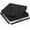 Black/White, variant on 1'' Ultra-Thick 24 Sq Ft Rubber Top Gym Flooring for Gym, 6 Tiles High Density EVA Exercise Mats, Interlocking Puzzle Mats for Workout, Floor & Equipment Protection, Black