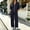 Dark Blue, variant on Women 2 Piece Outfit Set Solid Color Zip up Collared Long Sleeve Top Elastic Waist Wide Leg Pants Loose Casual Tracksuit Loungewear Set with Pockets White