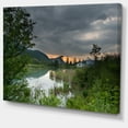 thumbnail image 2 of Tempête sur Marais - Impression sur Toile Paysage, 2 of 4