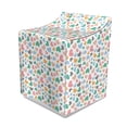 thumbnail image 1 of Valentine's Day Washer Cover, Romantic Theme Colorful Dotted Heart Motifs Image on Plain Background, Decorative Accent for Laundromats, 29" x 28" x 40", White Multicolor, by Ambesonne, 1 of 3