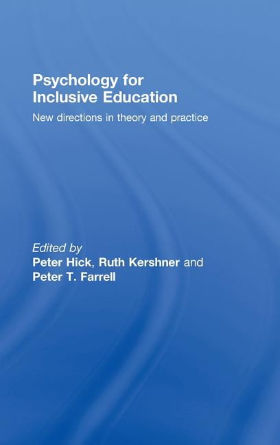 Psychology for Inclusive Education : New Directions in Theory and ...