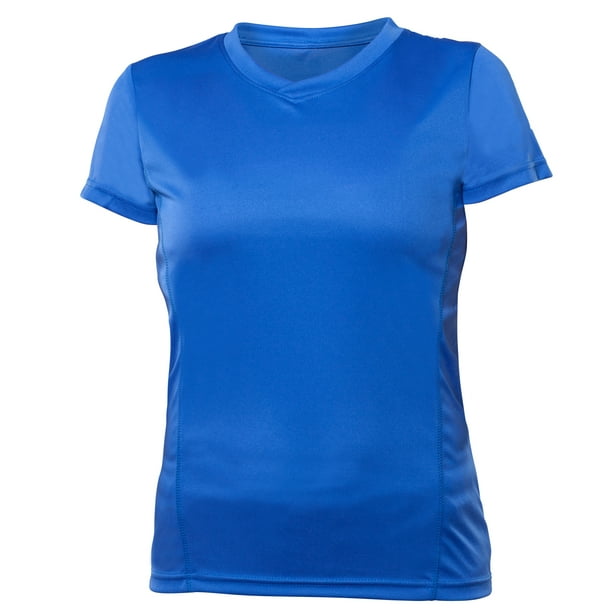 Blank Activewear Pack of 5 Women's T-Shirt, Quick Dry Performance