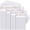 White, variant on Blue Bubble Mailers 4 Sizes Self-Sealing Waterproof Shipping Packaging Supplies