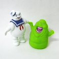 thumbnail image 2 of Ghostbusters Marshmallow Man Slimer Green Ghost Action Figure Kids Toy Gift, 2 of 7