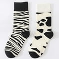 thumbnail image 4 of 1 par de calcetines de invierno, calcetines para el hogar, calcetines hasta media pantorrilla, calcetines para parejas, 4 of 7