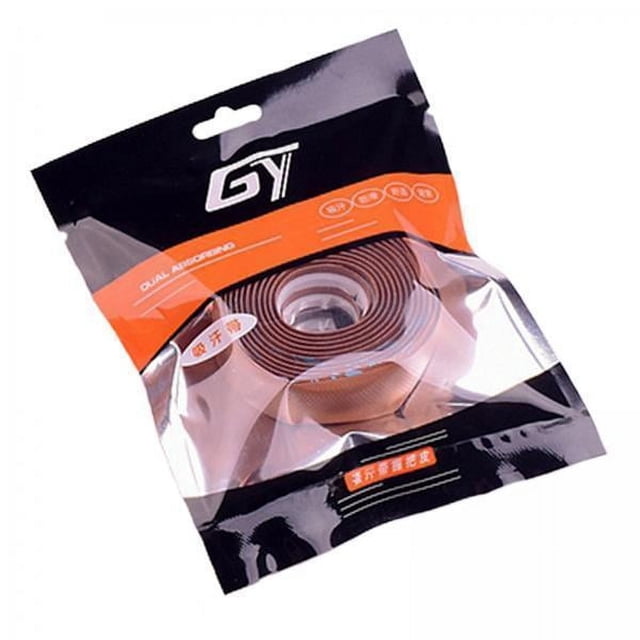 Cinta De Agarre Para Raqueta De Tenis, 2 Unidades, De PU, Para Adultos, Color Marrón