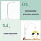 thumbnail image 5 of Soporte Móvil Para Cama De Bebé, Postes Móviles Con Garra Para Cama De Bebé, Soporte Giratorio Para Móvil, Soporte Para Brazo Colgante Para Colgar Juguetes Y Soporte Para Muñecas Noticed BA001084-00, 5 of 6