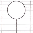 thumbnail image 4 of Rejilla universal de protección para fregadero de doble tazón en acero inoxidable con drenaje trasero,, 13 x 11.6 x 1.25 pulgadas, 4 of 6