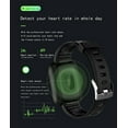 thumbnail image 3 of Bluetooth Heart Rate Blood Pressure Smart Watch Fitness Tracker Bracelet black, 3 of 7