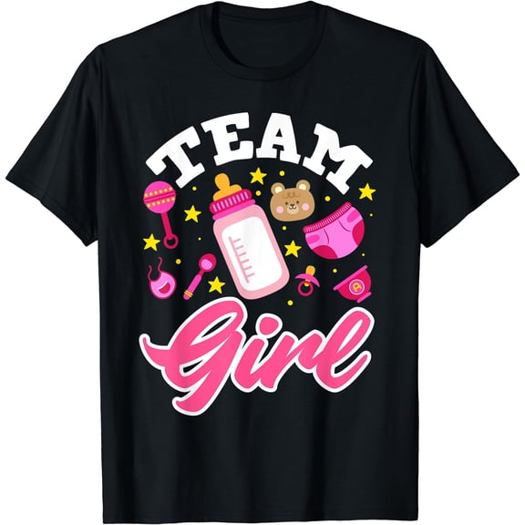 Gender Reveal Team Girl T-Shirt