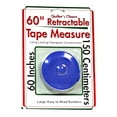 thumbnail image 1 of Quilter's Choice 60 inch Retractable Tape Measure Blue, 1 of 1
