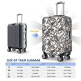 thumbnail image 2 of Luggage Cover Anti Scratch, Paisley Pattern No.9076 Elastic Suitcase Protector Fits 18-32 Inch Luggage, 2 of 2