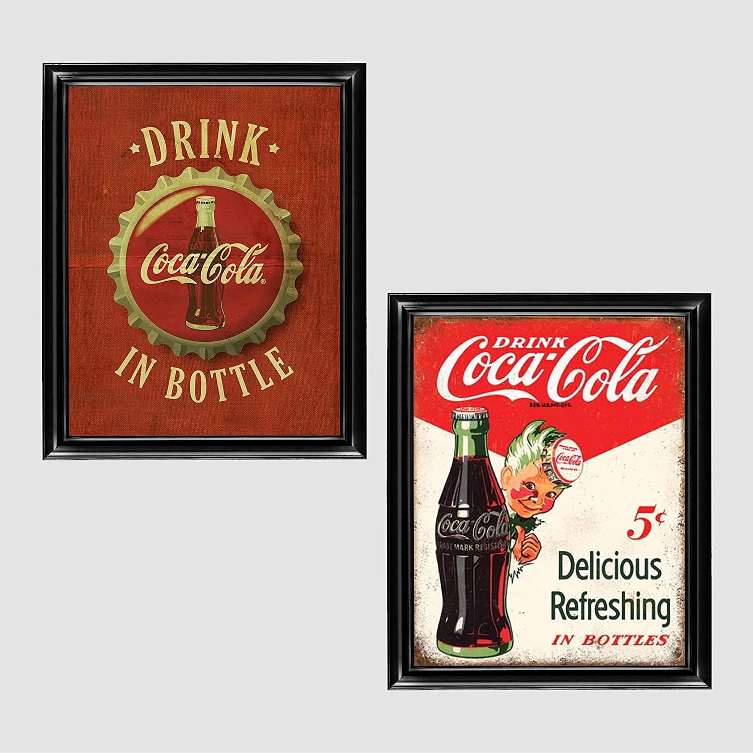 Coca-Cola Collection Tropical Wood Wall Plaque 