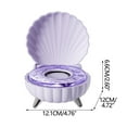 thumbnail image 3 of Mini Clam Bluetooth Speaker, Kids Shower Speaker with Mood Lamp, LED Seashell Small Bluetooth Speaker, Bluetooth Connection Stereo, Light Cool And Fashion, for Home/Travel/Shower/Car(Pink), 3 of 10