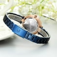 thumbnail image 5 of Curren Women Watches Luxury Metal Bracelet Wristwatch Classy Fashion Quartz Clock Blue Female Stainless Steel Dress Watch - Quartz Wristwatches, 5 of 6