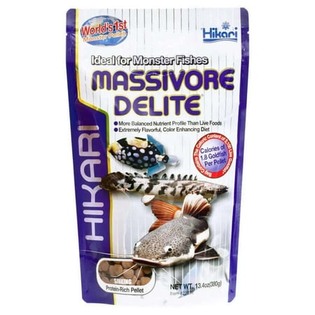 UPC: 0042055220361 | Hikari USA Massivore Delite Carnivore Pellets Fish Food