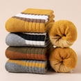 thumbnail image 3 of KuKeDi Thermal Crew Socks 5 Pairs, Warm Fleece Lined Cushioned Socks for Men and Women, 3 of 7