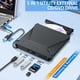 thumbnail image 2 of Unidad de DVD externa Haiway USB 3.0 Type-C CD DVD Burner, 2 of 9