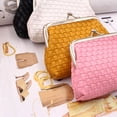 thumbnail image 4 of Soft Pu Leather Coin Purse, Compact Design, Exquisite Appearance For Women, Twist Clasp Mini Wallet With Stylish Design, Suitable For Shopping (4Pcs), 4 of 5