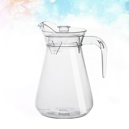 

Acrylic Beverage Storage Container Clear Jug PC Juice Pitcher Household Cold Water Kettle (1L)