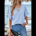 thumbnail image 2 of Tops de Verano para Mujer Azul M, 2 of 4