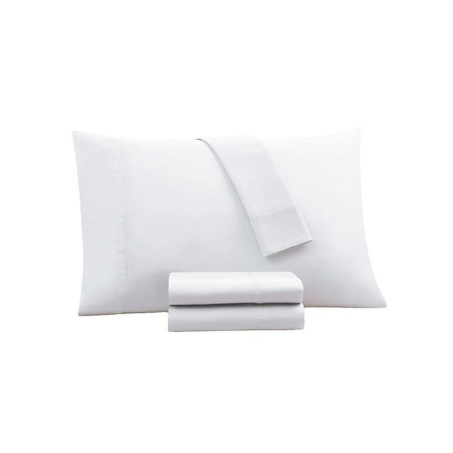 BRIXTON AVENUE White Solid 1200 Thread Count KING Sheet Set