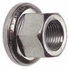 Hub Axle Nut Action 9x1 Track Front, Chrome