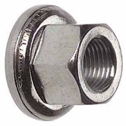 Hub Axle Nut Action 9x1 Track Front, Chrome