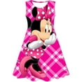 thumbnail image 2 of Falda con estampado 3D de Minnie y Mickey Mouse de Disney para niñas, vestido de Minnie y Mickey para niñas, vestido encantador para niñas de 1 a 10 años y 6 años Gao Jinjia LED, 2 of 2