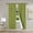 LIME GREEN, variant on Gorgeous Home Linen 2PC Lime Green Solid Matte Color Window Lined Panel Curtain Rod Pocket 37" Width X 84" Length (each) Panel