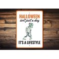 thumbnail image 1 of Halloween Lifestyle Novelty Decor, Metal Wall Sign - 10x14 Inches, 1 of 4